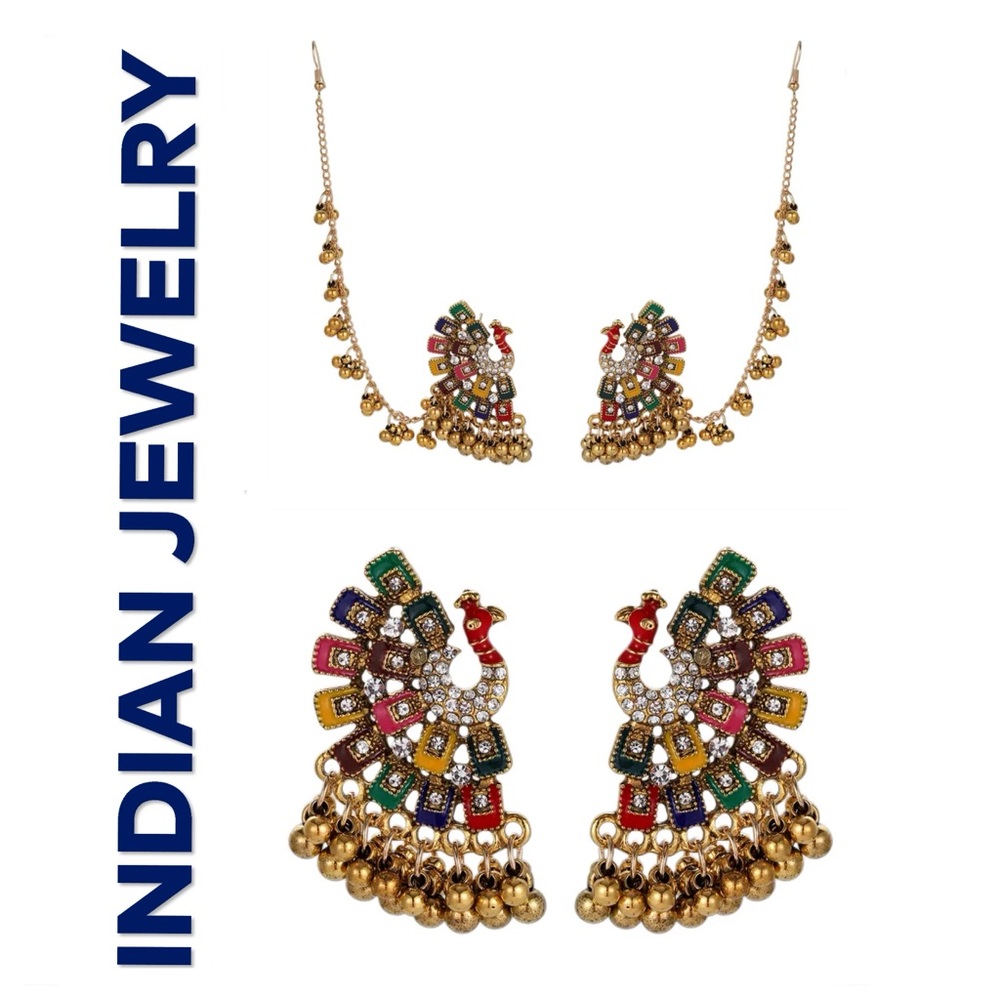 🐘 Indian 2pc Earring Set